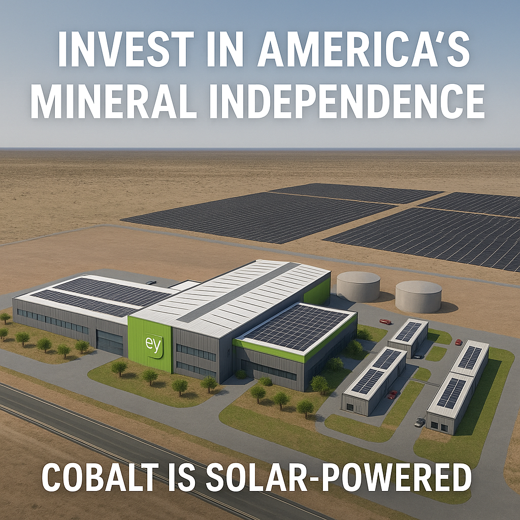 Evelution Energy Signs Loi to Supply Substantially All of its U.S. Cobalt Production to Mitsui